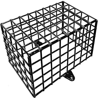 All weather Anti Vandal CCTV camera Cage Guard PIR/Mini+ - 20cm x 13cm x 13cm BLACK
