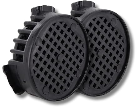 MSH | Aktivkohlefilter für Liebherr-Kühlschränke WF091, 9096342, 909634200, 9881116, 988111600, Miele KWNS28462E, Stromkühlung, Frischluft, x2 Stück