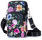 SUCIKORIO Borsetta Porta Cellulare Donna Impermeabile, Borsello Tracolla Piccolo in Nylon Con Tracolla Regolabile Per Scuola, Viaggi, Shopping