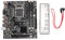 H55 Placa Base de Ordenador, Profesional M.2 NGFF LGA 1156 Ranura DDR3 8 Canales de Memoria 4 Fases Fuente de Alimentación Placa Base Gaming para Core de Generación I3 I5 I7