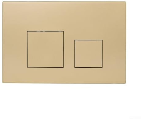 Spülkasten Ersatzteile Betätigungsplatte Für GEBERIT Sigma01 Sigma10 Sigma20 Sigma21 Sigma30 Sigma50, Zweimengen-Spülplatte(Gold)