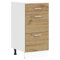 vidaXL Unterschrank Lyon Artisan-Eiche 40x46x81,5 cm Holzwerkstoff,Küche, Gastronomieschrank, Gastro Möbel, Küchenmöbel, Aufbewahrungsschrank