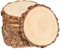 Truevaste Holzscheiben 20er Set 14-15 cm Runde Baumscheiben ohne Loch für DIY Basteln, Hochzeit und Weihnachtsdeko – Natur Holzscheiben, 10mm Dicke