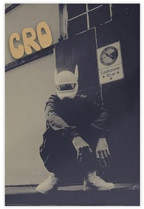 Cro Poster (3) Leinwandposter Wandkunst Dekor Druck Bild Gemälde für Wohnzimmer Schlafzimmer Dekoration 30 x 45 cm