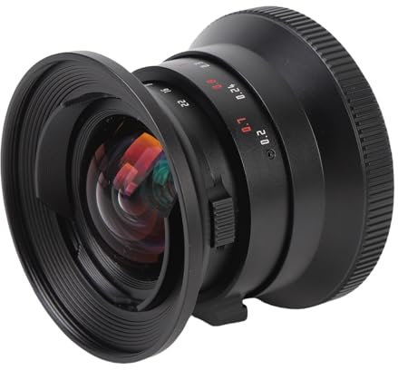 12mm F2.0 Manual Focus Prime Lens for Z Mount APS-C Cameras, Large Aperture Portrait Lens with Ultra Close 0.2m Focus for Z50,ZFC,Z30,Z6II,Z7II (Black)