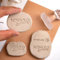 Timbro per ceramica personalizzato per argilla, timbro personalizzato per ceramica con il tuo logo, timbri creativi con lettere, strumenti in argilla polimerica, regalo per ceramisti