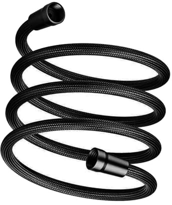 Tubi doccia lunghi 2,2 m flessibili portatili di ricambio in nylon tubi doccia aggiornamenti generali per bagno per bidet spruzzatore anti piega