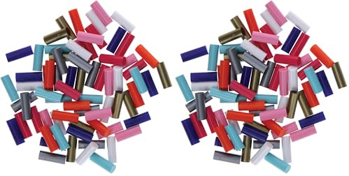 Bosch 70-Piece Glue Sticks Glitter Mix - 20x7 mm, Accessories for Gluey Hot Glue Stick (Pack of 2)