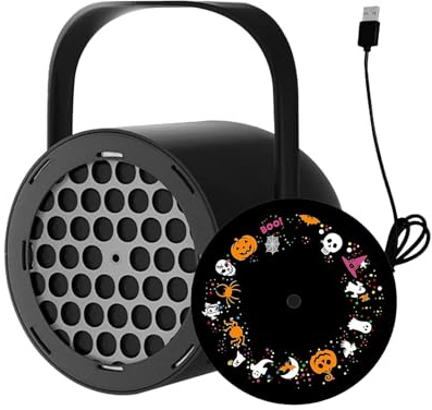 Halloween Projector Outdoor - Decorative Ghost Projector Light,Weatherproof Halloween Landscape Lamp with 16 Patterns for Lawn Theater Outdoors Camping Living Room