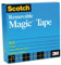 Scotch 3M 811 Magic Removable Tape, Matte Finish, 3/4 x 1296