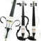 Aliyes Violino elettrico silenzioso fatto a mano 4/4 violino professionale per studenti per principianti in legno massello kit corde, spalliera D1801