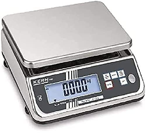 KERN FXN 6K-3M FXN-N Tischwaage, Ablesbarkeit 6N, Messbereich 2N