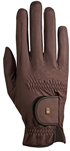 Roeckl Sports Reithandschuh ROECK-Grip, Turnier Sommer Handschuh, Mokka 7