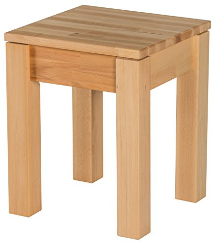 Schwarzwald Massivholz Staboos Hocker (Doc/Eiche (Bio-geölt))