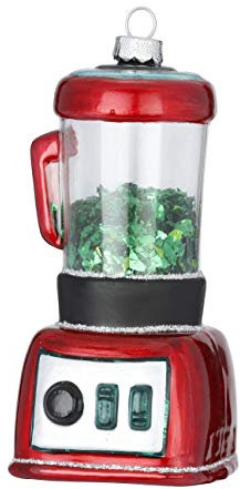 Christbaumschmuck Weihnachtskugeln Figuren Glas mundgeblasen Weihnachtskugeln Weihnachtsschmuck Baumkugeln Baumschmuck Auswahl: Smoothie Maker 13cm