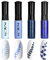 Nagellack Set 4 Farben Bonbonfarben blaue serie Stempeln polnischen einfarbig Dual use Detailliertes Gemälde Nail Art Lack Nagelpigmente Nagelkunst Nagel design Maniküre Drucken Werkzeug