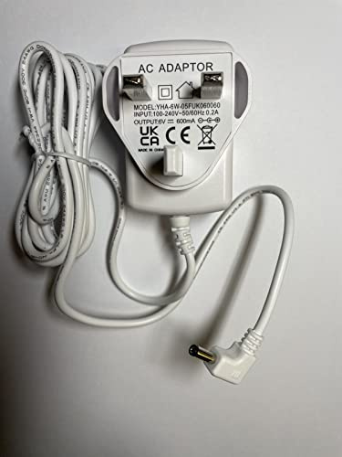Replacement for Switching Power Supply S003GB0600050 6V Baby Monitor Charger