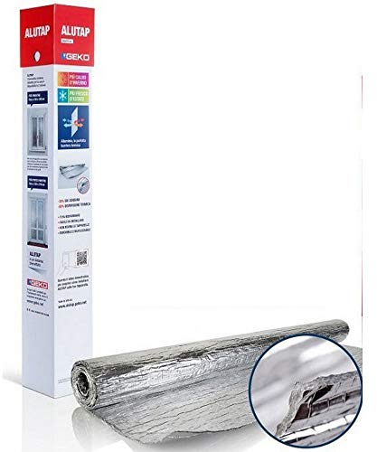 Isolierung für Fenster mit Doppelfolie aus Aluminium, 130 x 180 cm