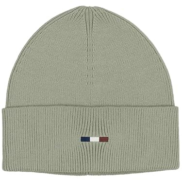 bugatti Beanie | Gestickte Flagge | OneSize | Unifarben | Mit Wollanteil