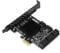 VBESTLIFE PCI-E zu SATA 3.0-Karte, PCI-E zu SATA3.0-Controller-Erweiterungskarte 8-Port-SATA3.0-Schnittstellenerweiterungskarte Kompatibel mit SATA6G-, 3G- und 1.5G-Festplatten