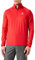 Odlo Herren Langarm Shirt mit Reißverschluss Berra Light, Chinese red, S