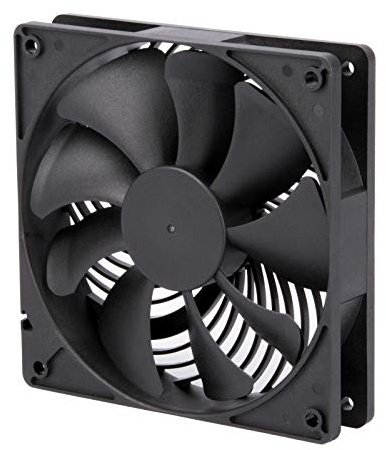 SilverStone SST-AP120i-PRO, Air Penetrator 120mm PWM Gehäuselüfter, geräuschreduzierte Lüfterblätter, Duales Kugellager