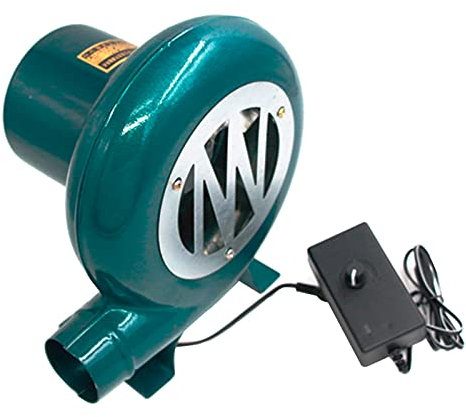 Ventilatore Elettrico per Fucina da Fabbro 220V - Ventilatore Elettrico Centrifugo da Esterno con Regolatore - per Ventilatore da Camino per Barbecue