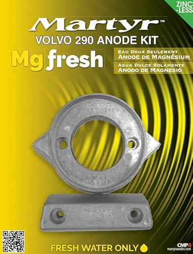 Boot & Motor Magnesium Anodensatz für Passend für Volvo Penta 290