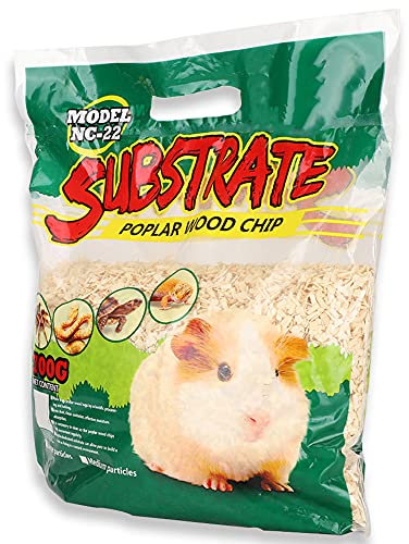 HEEPDD Pet Wood Chips, Wood Mulch Wood Shavings Bedding for Small Pet Animals for Rat, Snake, Gerbil, Mouse, Chinchilla, Ferret