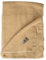 Lilano, Leichte Merino/Seide Ringel Babydecke, 70% Wolle (KBA), 30% Seide, 210Gr./m² (Curry Geringelt)