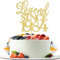 Xsstarmi Tortenaufsatz Legend Since 5,039.4 cm, Aufschrift Forty Cheers to 40th Birthday, Hello 40 und fabelhafte Kuchendekoration für 40. Geburtstag, Hochzeitstag, Party, Kuchendekorationen,