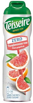 Teisseire Zero Cordial Pink Grapefruit 600ml