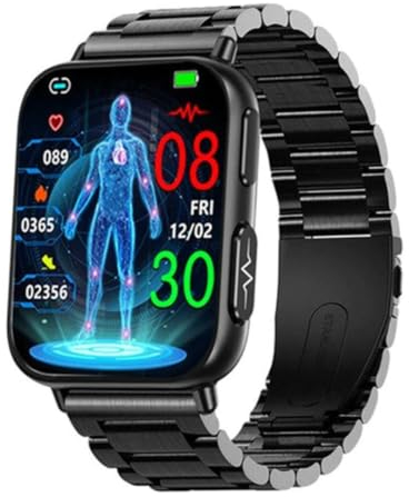 Kardena Care Plus 2 – Orologio sanitario da uomo e da donna, IP68, impermeabile, con contapassi, cardiofrequenzimetro e altro ancora