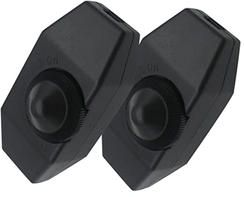 Veemoon 2stücke Drehknopf Für Tischlampen Und Glühlampen Einstellbare Helligkeit Passend Für Wohnräume Und Schlafzimmer