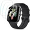 Yiunssy 3 Stück Schutzfolie für Amazfit GTS 3/Amazfit GTS 4,HD Schutzfolie Panzerfolie,Vollständige Abdeckung, Anti-Fingerabdruck,Displayschutzfolie für Amazfit GTS 3/Amazfit GTS 4