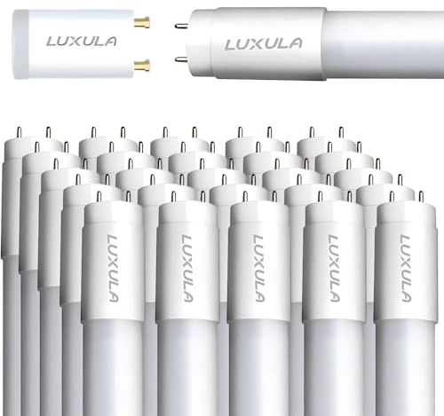 LUXULA 25er Pack LED Röhre 120cm - Kunststoff T8 G13-18W 2160lm - 4000K Neutralweiß - inkl. Starter-Brücke - Röhrenlampe Leuchstoffröhre Neonröhre