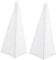 Parliky 2pcs Speaker Stand Covers Reusable Speaker Stand Scrims Adjustable Shading for Stage Tools