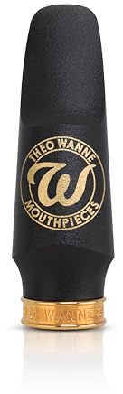 Theo Wanne Essentials Contemporary Alto Saxophone Mouthpiece with Medium Chamber for Rock, Pop & Smooth Jazz - Medium-High Step Baffle for Exceptional Sound & Advanced Design - Size 7 (.081)
