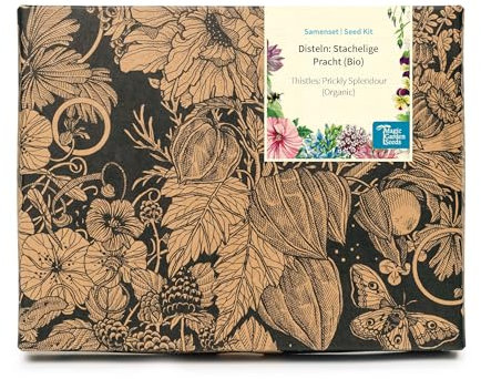 Disteln: Stachelige Pracht (Bio) - Samen-Geschenkset mit 4 wilden Distel-Schönheiten für den naturnahen Garten