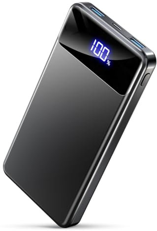 OHOVIV Power Bank, 12000mAh, PD22.5W Portable Charger fast Charging with USB C/A Output Mobile Phone Chargers for iPhone 16, 15, 14 Plus, Pro, Max, Mini, Samsung, Xiaomi, Grey