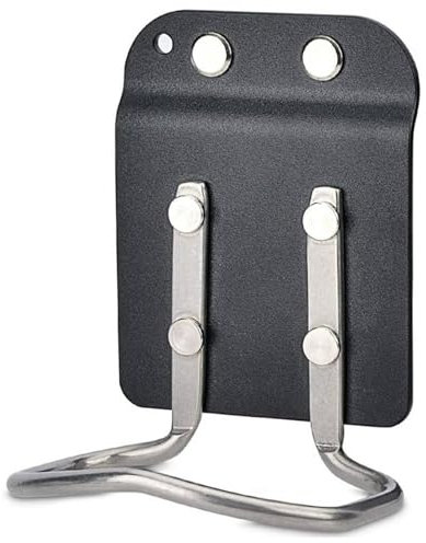 Hammerfänger, Tragbarer Hammerhalter aus Edelstahl, Werkzeuggürtel, Hammerhalter, Bohrerhalter, Holzbearbeitungswerkzeug für Klauenhammer, Beil, Hammer