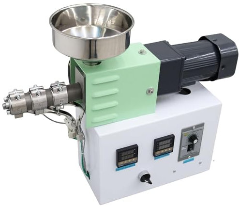GZPKJ 3D-Druck-Kunststoff-Extruder, 3D-Drucker-Filament-Recycling-Maschine, Schneckendurchmesser 15 Mm, Designleistung 0,01-0,5 Kg/h, Für PLA-, ABS-, PVA-Materialien