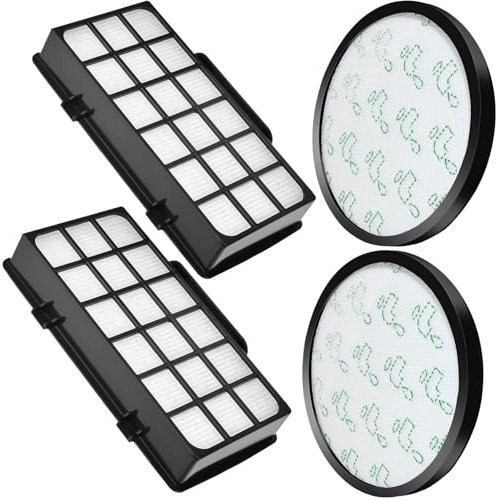 SPARES2GO Kit de filtres HEPA ronds lavables pour aspirateur Rowenta Silence Force X-trem Power Cyclonic