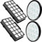 SPARES2GO Kit filtri HEPA rotondi lavabili per aspirapolvere Rowenta Silence Force X-trem Power Cyclonic