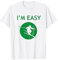 I'm Easy Cool Skiing Stuff für Herren Lustiger Ski- und Snowboardliebhaber T-Shirt