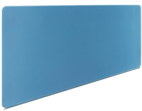 Hosimoln Gaming Mouse Pad,Large Mouse Pad Size 80x30cm Thickness 3mm,Premium-Textured Non-Slip & Waterproof Computer Mousepad with Stitched Edges for Gaming,Office & Home-80x30 Iceblue010