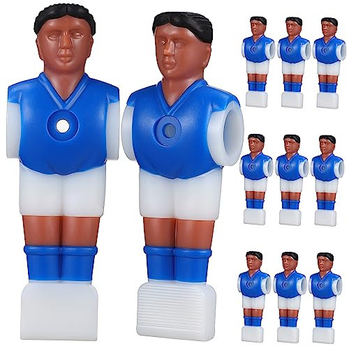 Gatuida 11 Stück Marionette Kicker Mechanische Puppe Zahlen Tischfußballspieler-statuen Foosball -tischzubehör Fußballfiguren Kicker Männer Ersatz Kicker-Athleten-Puppen Puppenfußball Harz
