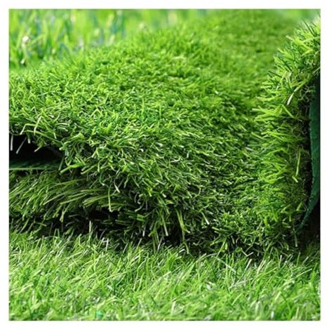 DIMEIYAN Césped Artificial de Aspecto Realista, 3 x 6 m, 25 mm de Grosor, for Exteriores.(3x6m)