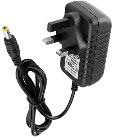 12V 1.25A 15W Power Supply Charger, Compatible with Dot 3rd 4th 5th Gen Power Supply for Dot with Clock, Dot Kids Edition, Show 5 1st 2nd Generation, Spot, Pop Power Cord Adapter