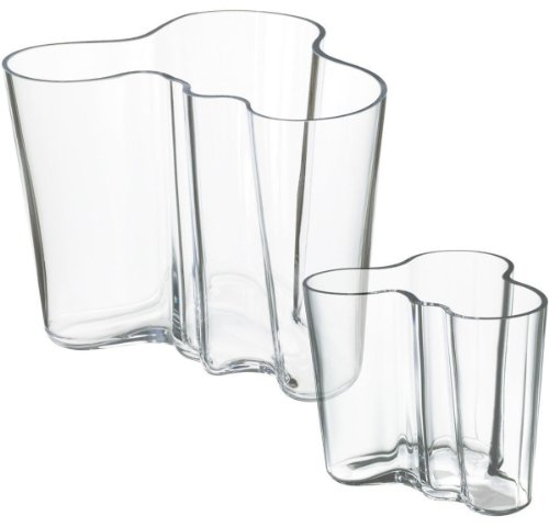 Iittala 950516 Aalto Vase Set 160 mm, 95 mm klar